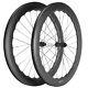 700c 6560 65mm Carbon Wheels Road Bike Disc Brake Carbon Wheelset U Shapclincher