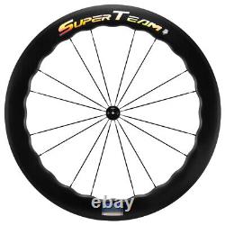 700C 6560 65mm Carbon Wheels Road Bike Rim Brake Carbon Wheelset Racing Wheelset