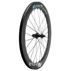 700C 6560 65mm Carbon Wheels Road Bike Rim Brake Carbon Wheelset Racing Wheelset
