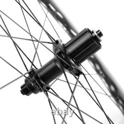 700C 6560 65mm Road Bike Carbon Wheels 25mm U Shape Clincher Carbon Wheelset UD