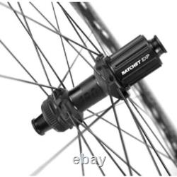 700C 65/60mm Carbon Road Bicycle Wheelset U Shape Disc Brake QR Clincher Wheels