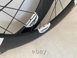 700C 80mm Full Carbon Wheelset Road Bike Tubeless Bicycle Wheels