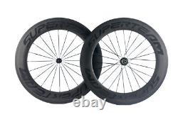 700C 88mm Carbon Wheelset 23mm Road Bike Cycle Carbon Wheels Race Bike Wheelset