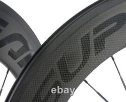 700C 88mm Carbon Wheelset 23mm Road Bike Cycle Carbon Wheels Race Bike Wheelset