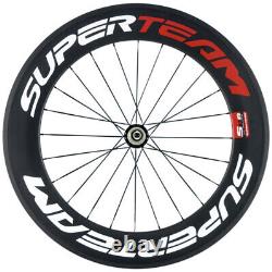 700C 88mm Rear Carbon Single Wheel 23 Width Clincher Carbon Road Bike Rear Wheel