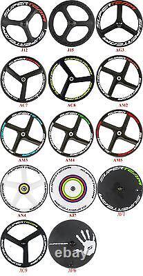 700C 88mm Rear Carbon Single Wheel 23 Width Clincher Carbon Road Bike Rear Wheel