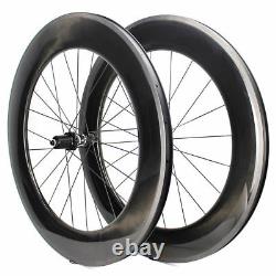700C 88mm carbon Wheelset for Road Bike Carbon Wheel bicycle wheelsets DT siwss