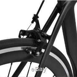 700C Bicycle Complete cycling aero Road Bike Wheel Aluminium Carbon handlebar
