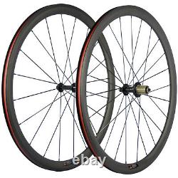 700C Bicycle Wheels 38mm Depth Tubular/Clincher/Tubuless Road Bike Wheelset R13