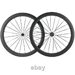 700C Bicycle Wheelset Clincher Basalt Rim Brake 50mm Road Bike Carbon Wheels