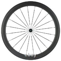 700C Bicycle Wheelset Clincher Basalt Rim Brake 50mm Road Bike Carbon Wheels