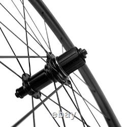 700C Bicycle Wheelset Clincher Basalt Rim Brake 50mm Road Bike Carbon Wheels