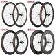 700c Carbon Bicycle Wheels For Road Bike 25mm Width 38/50/60/88mm Basalt Braking