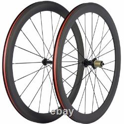 700C Carbon Bicycle Wheels For Road Bike 25mm Width 38/50/60/88mm Basalt Braking