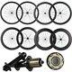 700c Carbon Bicycle Wheelset Road Bike V Brake Front/rear Wheels 38/50/60/88mm