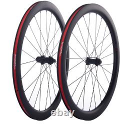 700C Carbon Cyclocross Gravel Bike Wheelset 6 Bolt 24/38/50/60/88mm Road Wheels