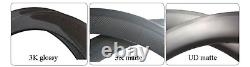 700C Carbon Cyclocross Gravel Bike Wheelset 6 Bolt 24/38/50/60/88mm Road Wheels