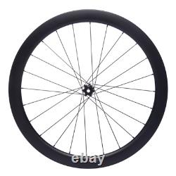 700C Carbon Cyclocross Gravel Bike Wheelset 6 Bolt 24/38/50/60/88mm Road Wheels