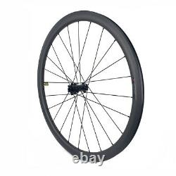 700C Carbon Disc Brake Wheelset Cyclocross Road Disc Gravel bike wheels Tubeless