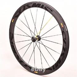 700C Carbon Fiber Bicycle Wheels Depth 38/50/60mm Rim Road Bike Wheelset