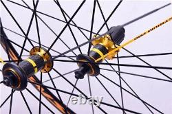 700C Carbon Fiber Bicycle Wheels Depth 38/50/60mm Rim Road Bike Wheelset