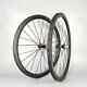 700c Carbon Fiber Clincher Tubeless Tubular Wheels Road Bike Wheelset 38x25mm