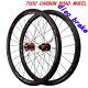 700c Carbon Fiber Gravel Bike Wheelset Cycle Cross Road Bicycle Wheels Tubeless