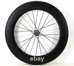 700C Carbon Fiber Road Bike Wheelset 60mm 88mm Depth 25mm Width Clincher/Tubular