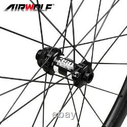 700C Carbon Fiber Road Bike Wheelset Racing Wheels Disc Center Lock DT350 Hub