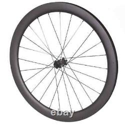 700C Carbon Fiber Wheels 36T ratchet Disc Brake Road Bike Wheelset Center Lock