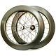 700c Carbon Fiber Wheelset Road Bicycle Basalt Brake Fixed Gear Track Wheels