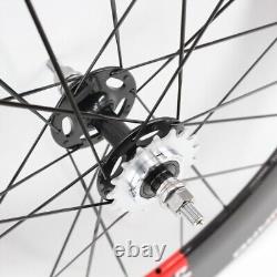 700C Carbon Fibre Bicycle Wheelset 60/88mm V Brake Road Bike Track Fixed Wheels
