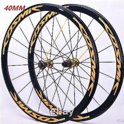700C Carbon Hub Deptht 30/40/50mm Road Wheelset Alloy Bicycle Wheel Rim Brake