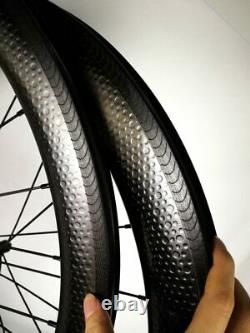 700C Carbon Quick Release Wheelset Road Bike QR Wheels Clincher Rim Brake