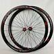 700c Carbon Road Bicycle Wheel 38/40/50/55 Clincher Tubular Wheelsets Ud 3k 40mm