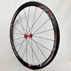 700C Carbon Road Bicycle Wheels 38/40/50/55 Clincher Tubular Wheelsets UD 3Kbias