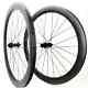 700c Carbon Road Bike Wheels 60mm Depth 25mm Width Tubeless Center Lock Wheels