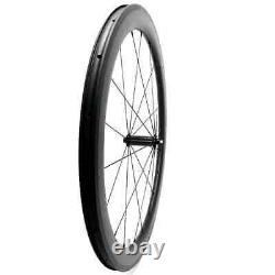 700C Carbon Road Bike Wheels 60x25mm Straight Pull Clincher Bicycle Wheelset