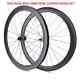 700c Carbon Road Bike Wheelset 2830-60mm Disc Brake Clincher Tubeless Wheels