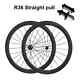 700c Carbon Road Bike Wheelset 50mm 23/25mm 424 Spokes Clincher Bicycle Wheels