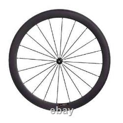 700C Carbon Road Bike Wheelset 50mm 23/25mm 424 Spokes Clincher Bicycle Wheels