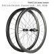 700c Carbon Road Bike Wheelset Clincher Tubeless Paintless Rims Center Lock Hub