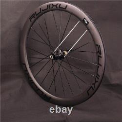 700C Carbon Road Bike Wheelset Disc BrakeThru Axle Quick Remove Bicycle Wheels