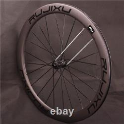 700C Carbon Road Bike Wheelset Disc BrakeThru Axle Quick Remove Bicycle Wheels