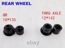700C Carbon Road Bike Wheelset Disc Brake Clincher/Tubeless Rim Depth 38/50mm