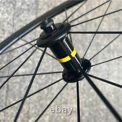 700C Carbon Road Bike Wheelset Front 60mm Rear 88mm Clincher Bicycle Wheels