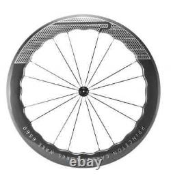700C Carbon Road Bike Wheelset V Brake Tubeless Bicycle Wheels UD Glossy