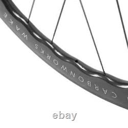 700C Carbon Road Bike Wheelset V Brake Tubeless Bicycle Wheels UD Glossy