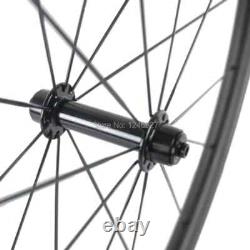 700C Carbon Road Wheelset 38mm Tubular 25mm Width With R13 Hub bicycle Wheels