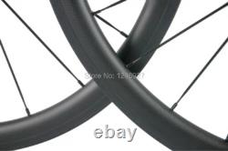 700C Carbon Road Wheelset 38mm Tubular 25mm Width With R13 Hub bicycle Wheels